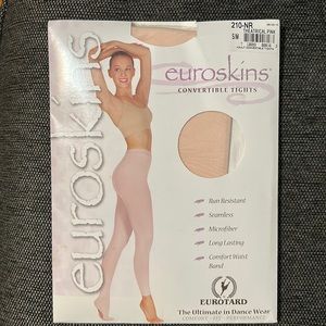New Euroskins Convertible Pink Tights S/M